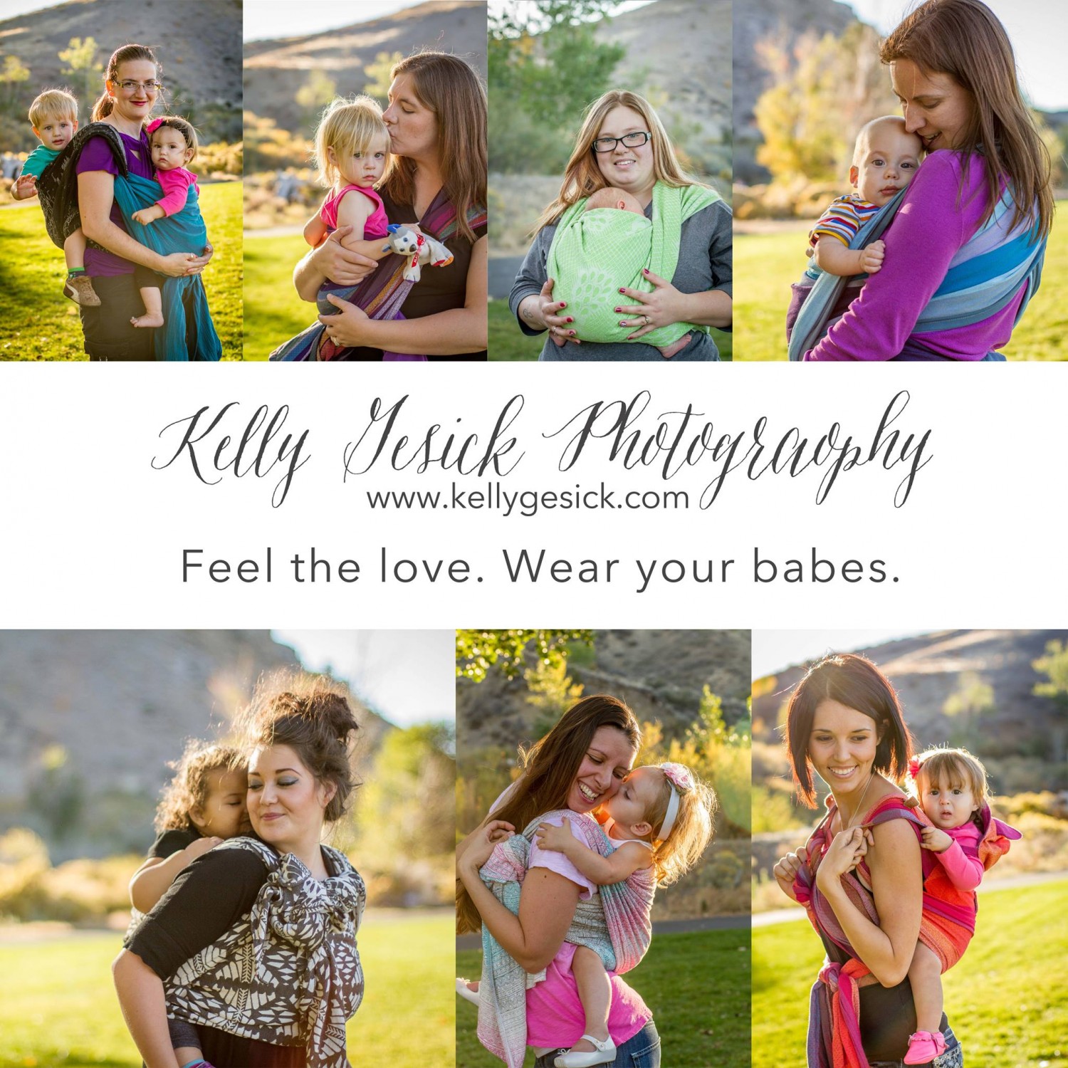 Wear Your Babes- Kelly Gesick Photography